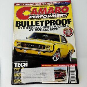 Camaro Performers Magazine April 2009 Issue Bulletproof Street Machines